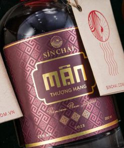 Rượu vang trái cây sín chải vị mận